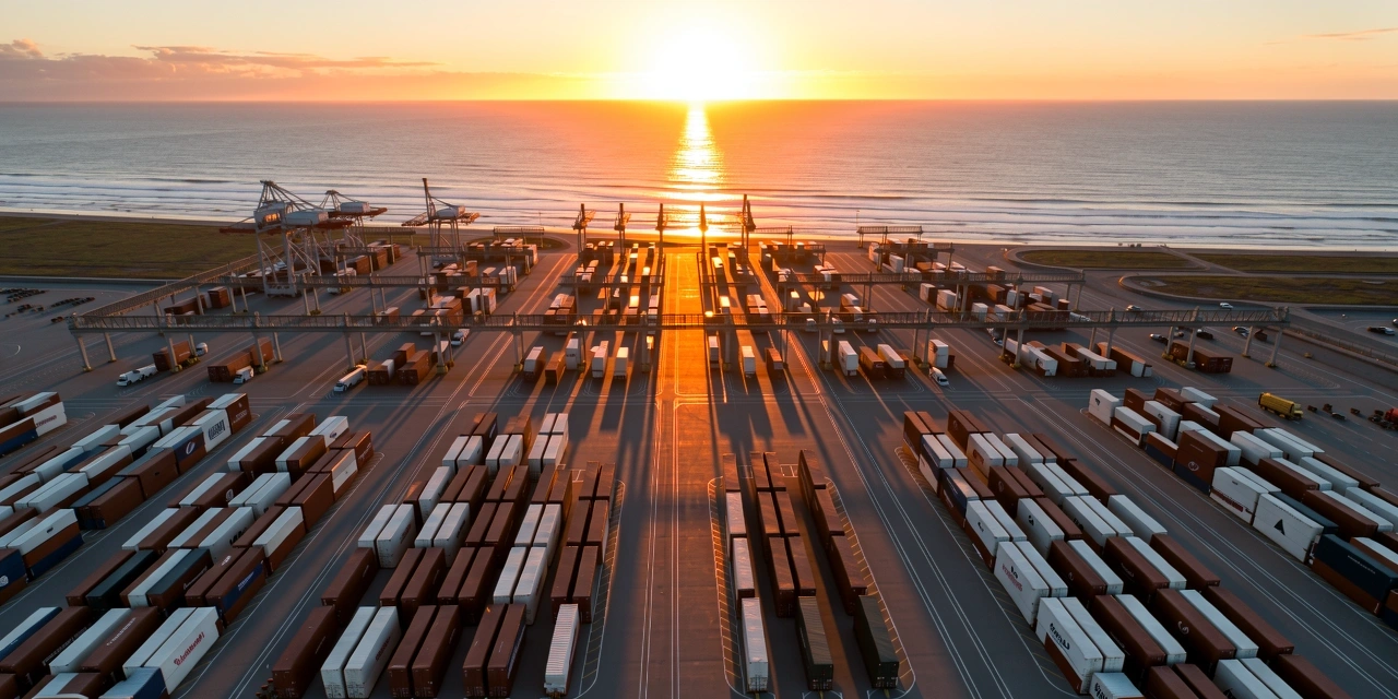 Logistics and shipping hub